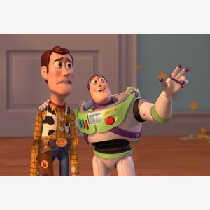 Toy Story Woody Buzz Regarde